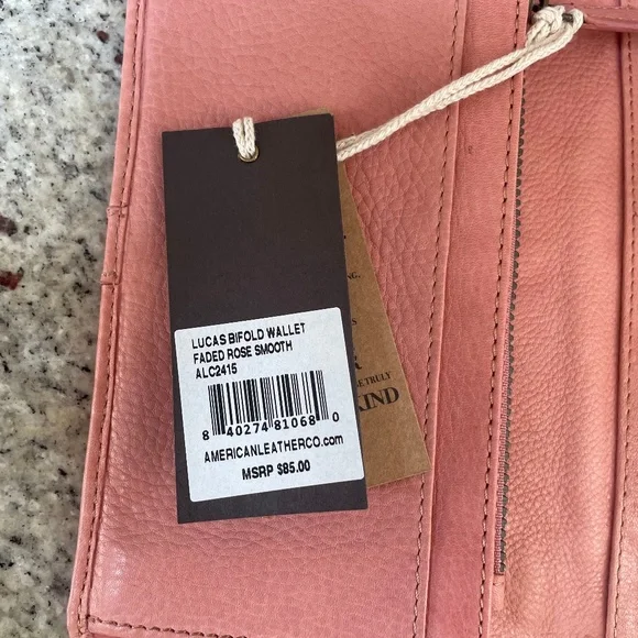 Lucas Slim Leather Wallet from AMERICAN LEATHER CO. - Picture 4 of 9